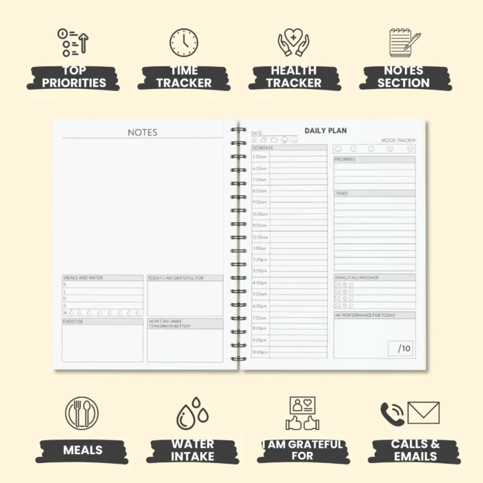 Daily Planner (Design 05) - Image 4