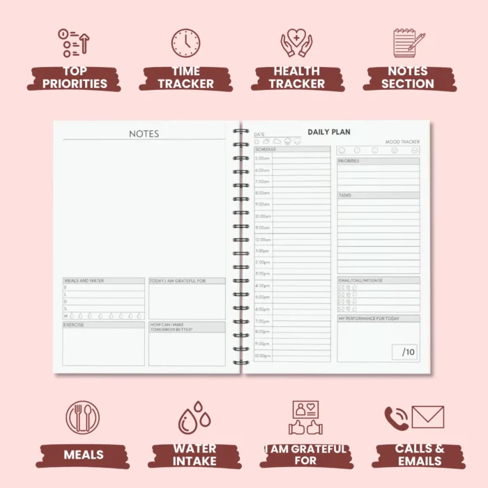 Daily Planner (Design 03) - Image 4