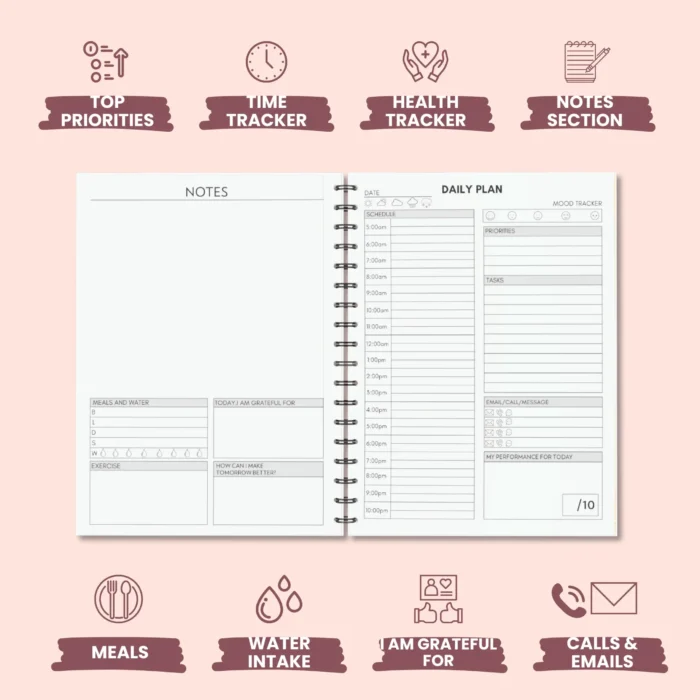 Daily Planner (Design 06) - Image 4
