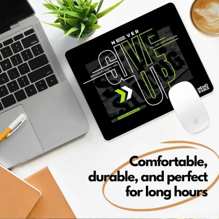 Mouse Pad (Never Give UP) - Image 3