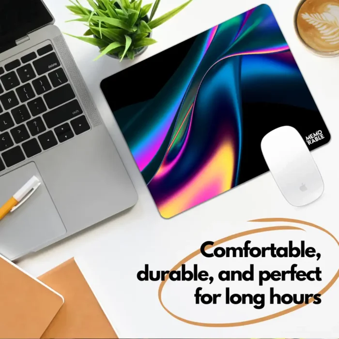 Mouse Pad (Neon Curve) - Image 3