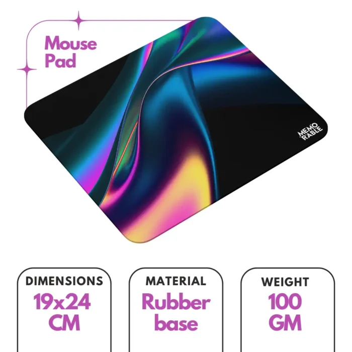 Mouse Pad (Neon Curve) - Image 5
