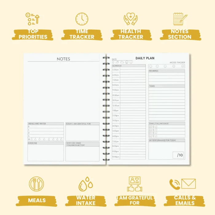 Daily Planner (Design 01) - Image 4