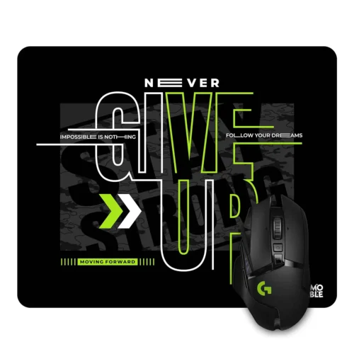 Mouse Pad (Never Give UP)